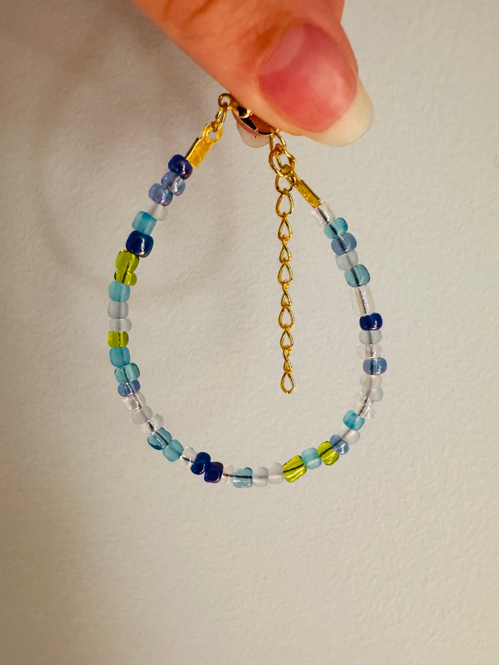 Mix'd Up Seed Bead Bracelet - Seaglass