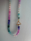 Rondelle Beaded Necklace - Under the Sea