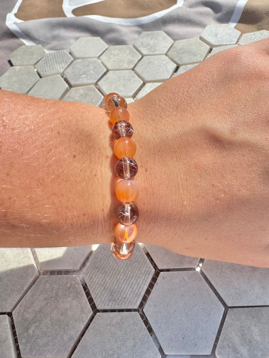 Glass Bead Bracelet - Ember Earth
