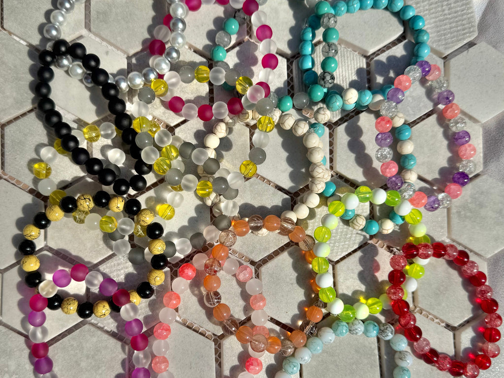Glass Bead Bracelets