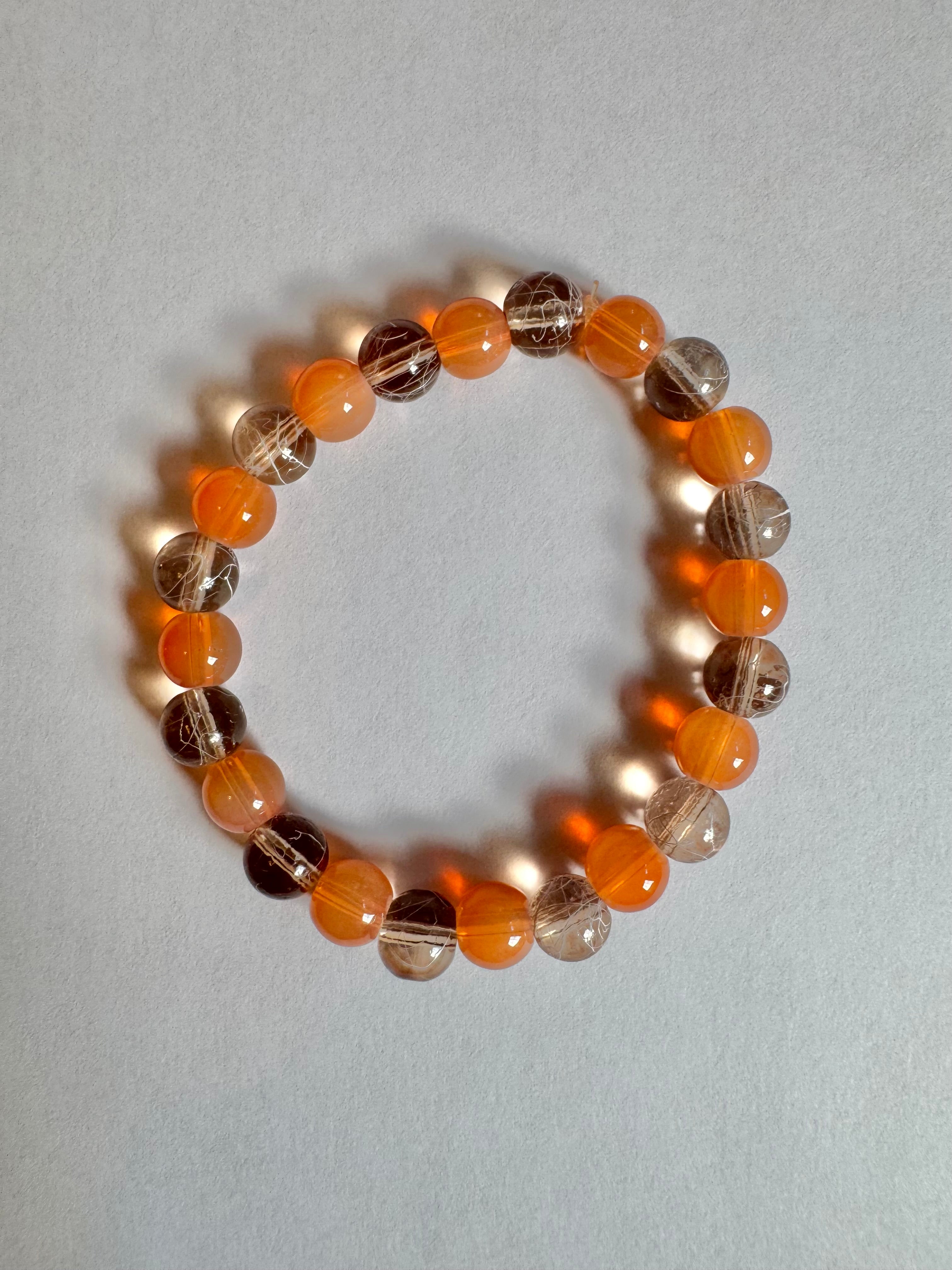 Glass Bead Bracelet - Ember Earth